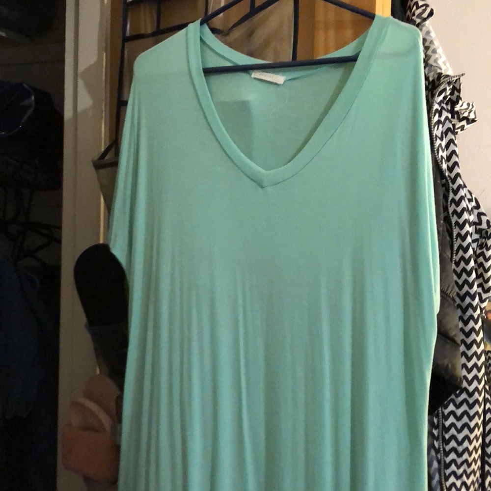 Long t-shirt dress 👗💚